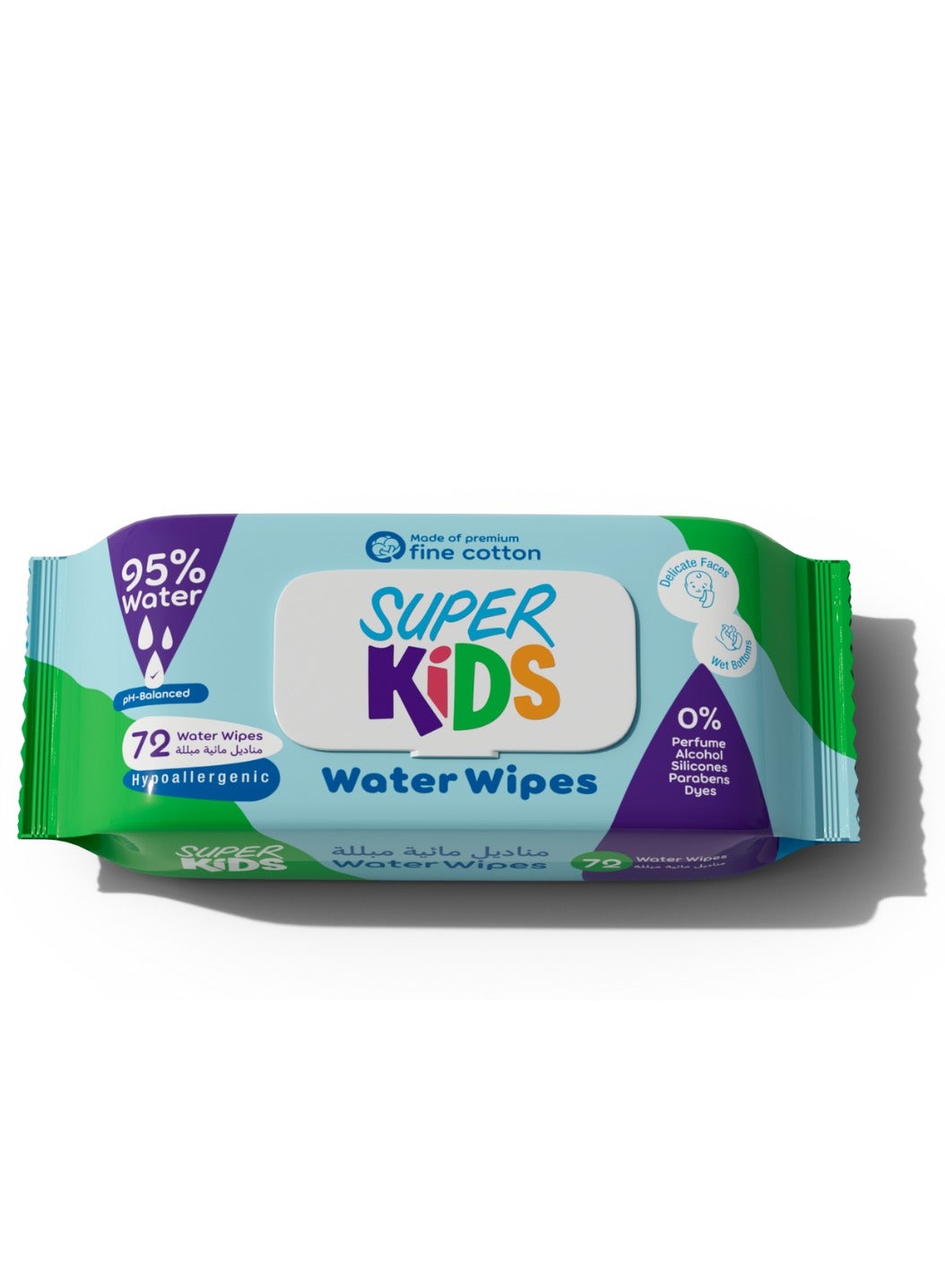 SUPER KIDS 72 WIPES