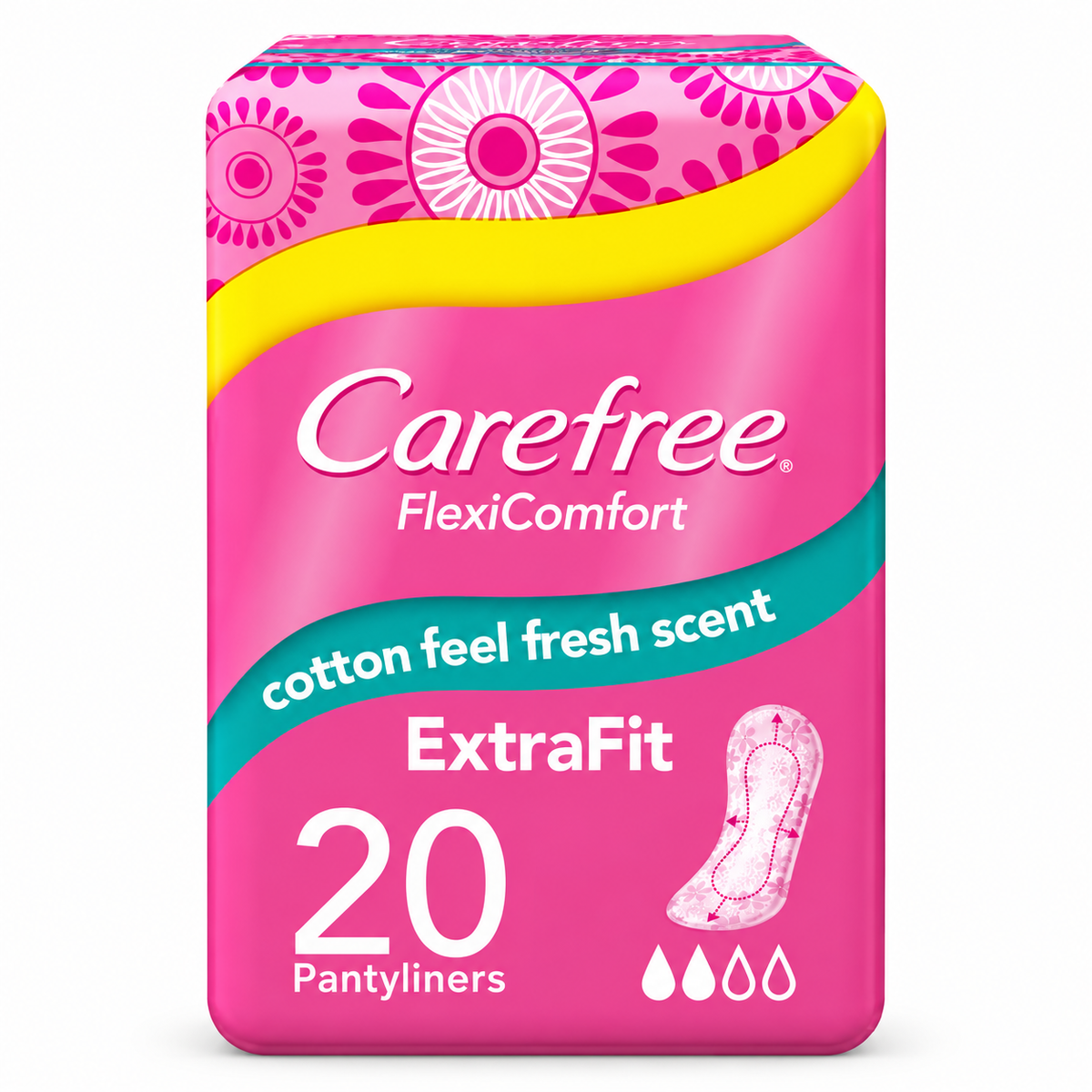 CARE FREE FLEXI EXTRA FIT 20 PANT