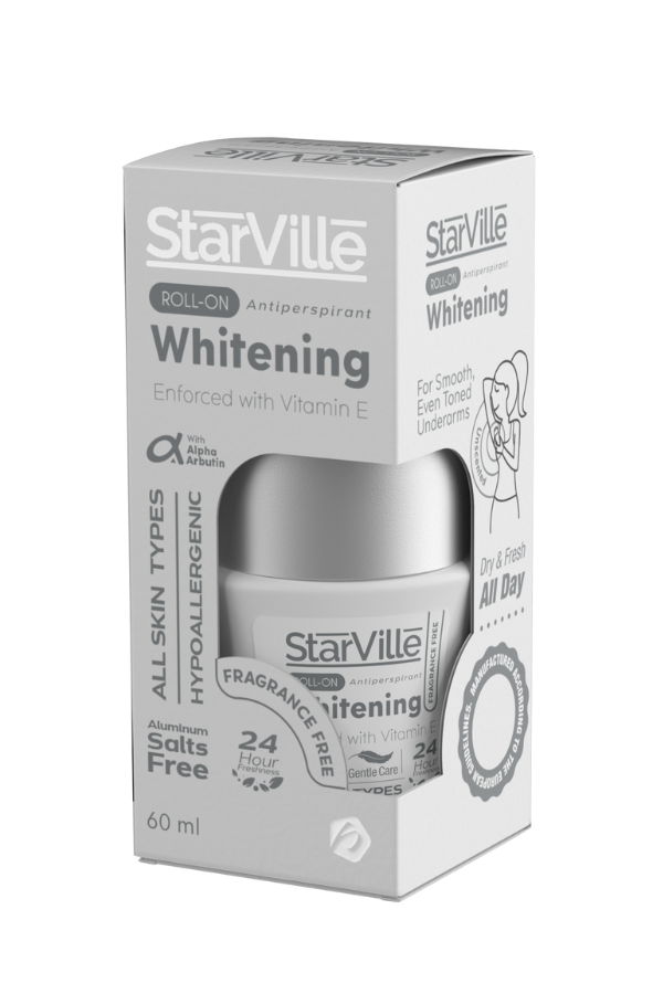 STARVILL WHITENING ROLL ON FRAGRANCE FREE OFFER 210 L.E