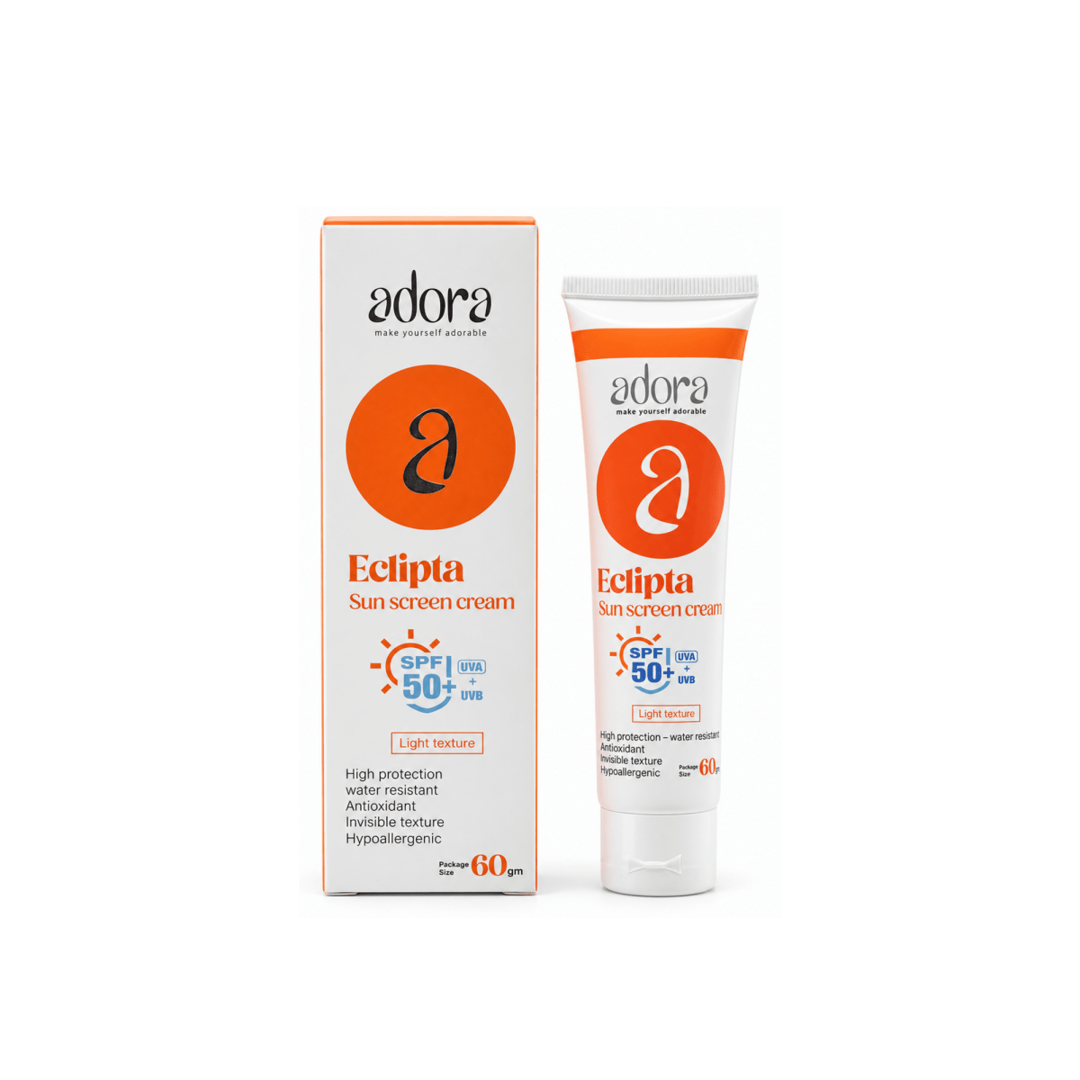 ADORA ECLIPTA SUN SCREEN SPF 50 60ML