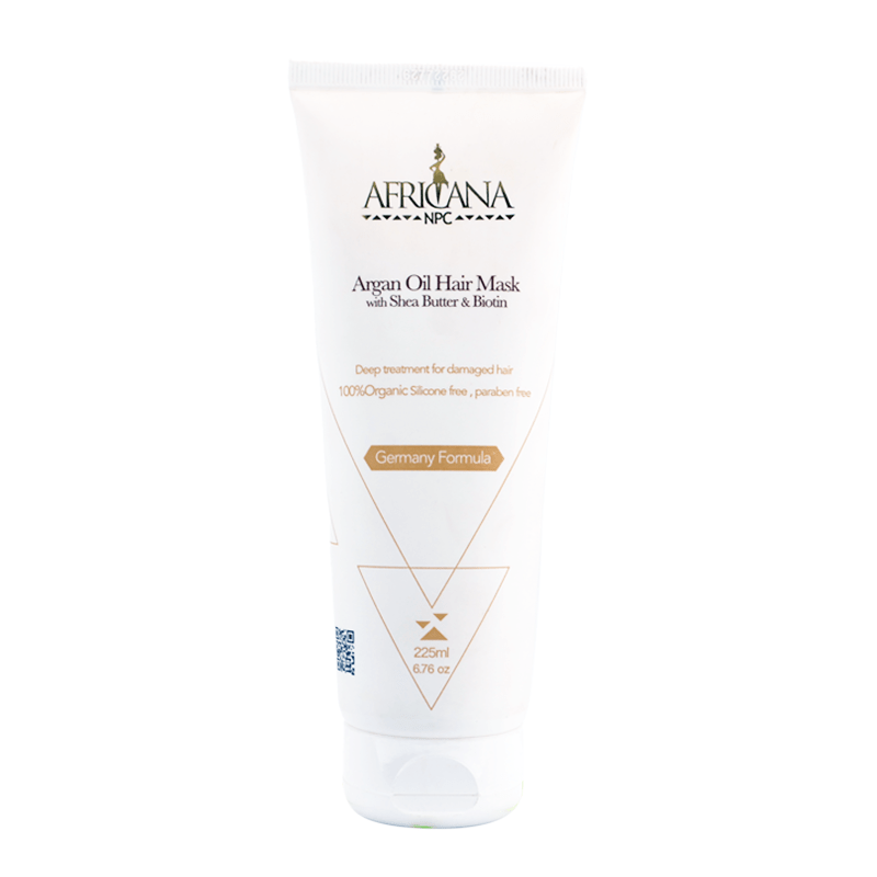 AFRICANA ARGAN OIL HAIR MASK 225G.M