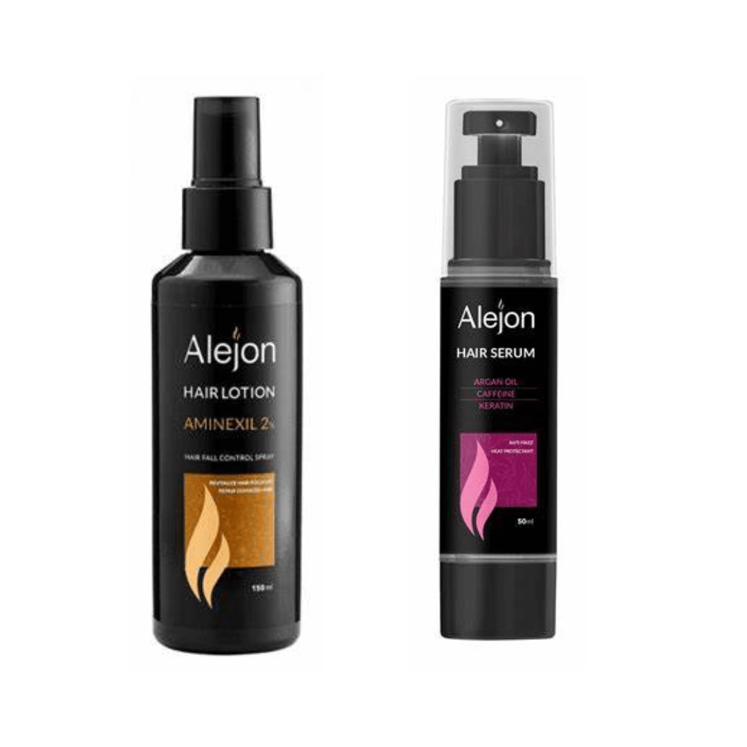ALEJON HAIR LOTION150ML+HAIR SERUM 200ML