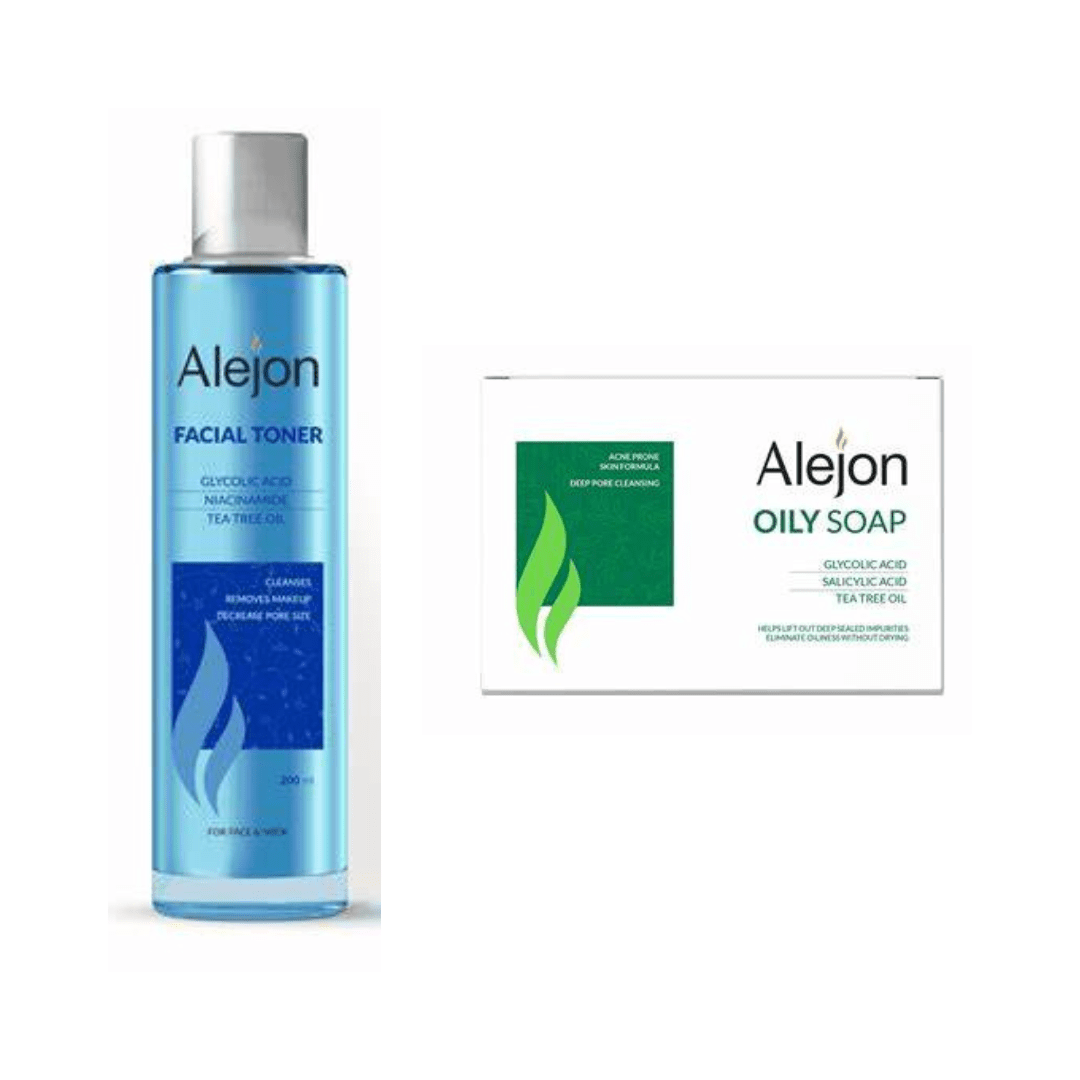 ALEJON TONER 200ML+SOAP 100GM