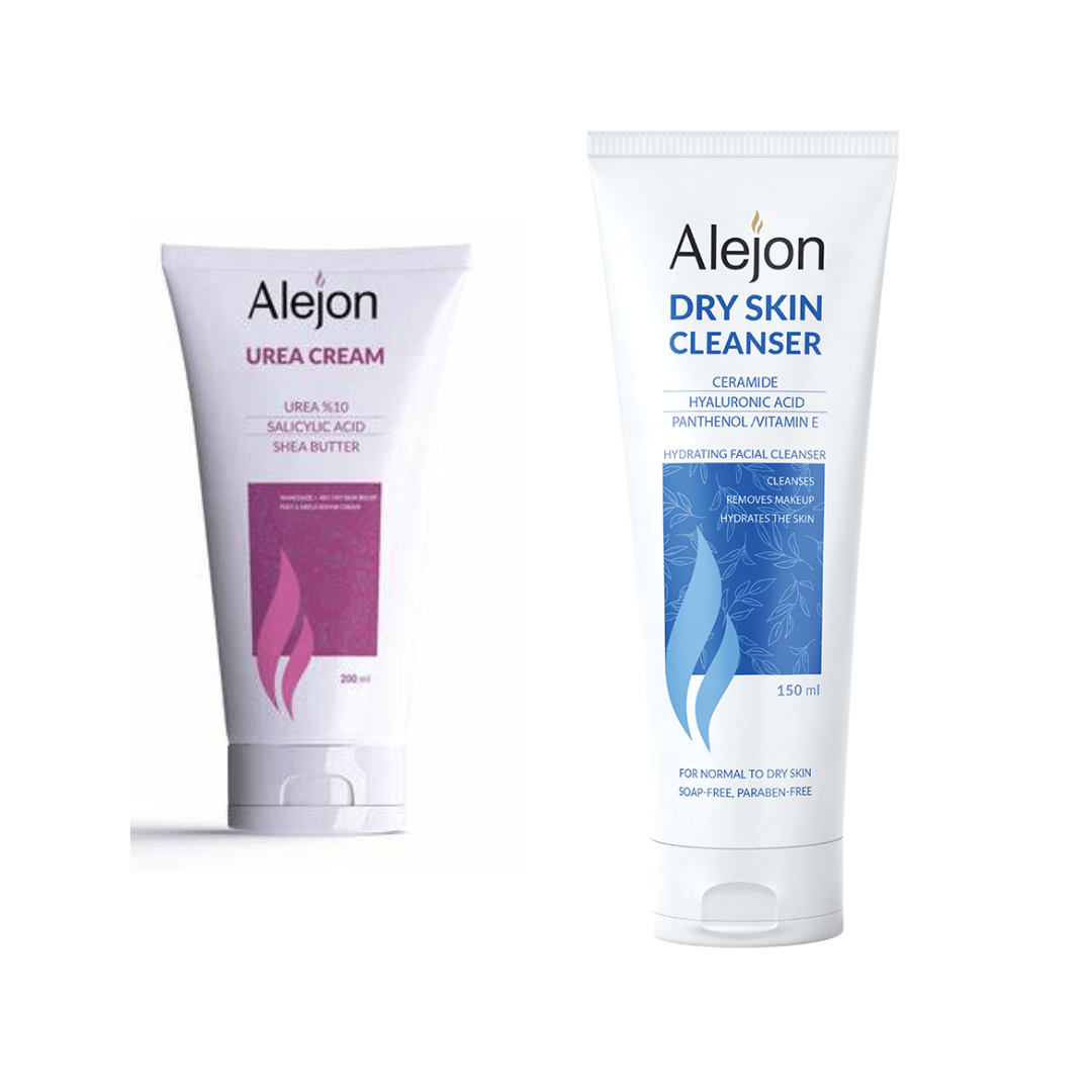 ALEJON UREA CREAM 200ML+DRY SKIN CLEANSER 150ML