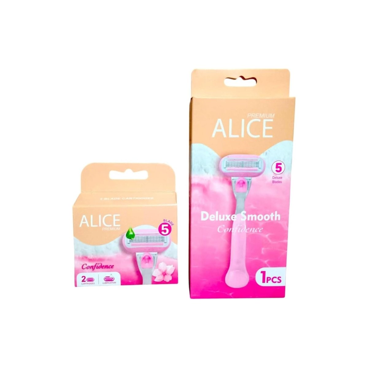 ALICE 5 BLADES DELUXE SMOOTH 3PSC