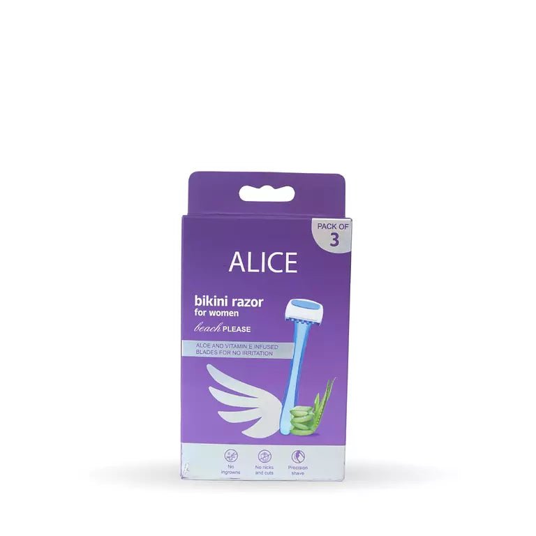 ALICE BIKINI RAZOR FOR WOMEN 3PIC