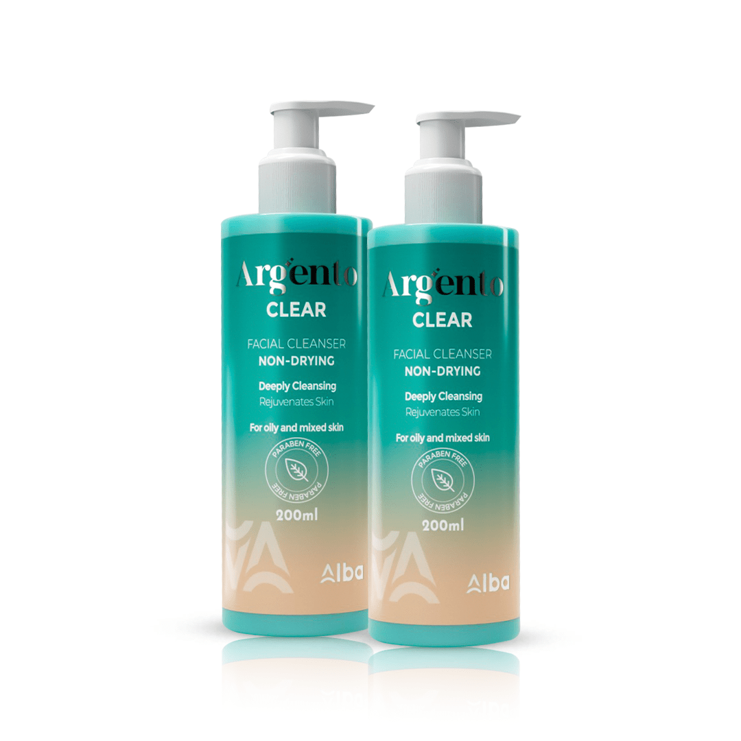 ARGENTO CLEAR FACIAL CLEANSER 200ML OFF1+1