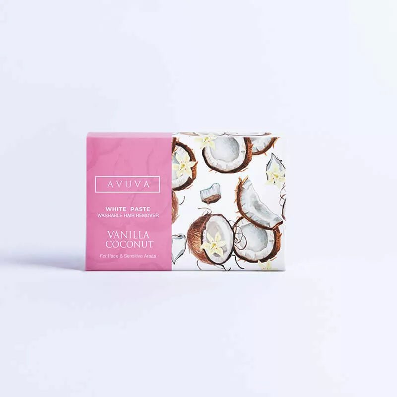 AVUVA WHITE PASTE HAIR REM. VANAIL COCONUT 100G