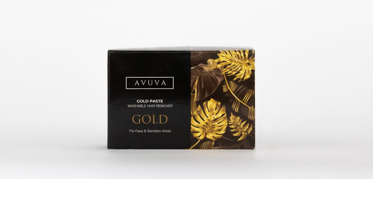 AVUVA WHITE PASTE HAIR REM.GOLD 100GM