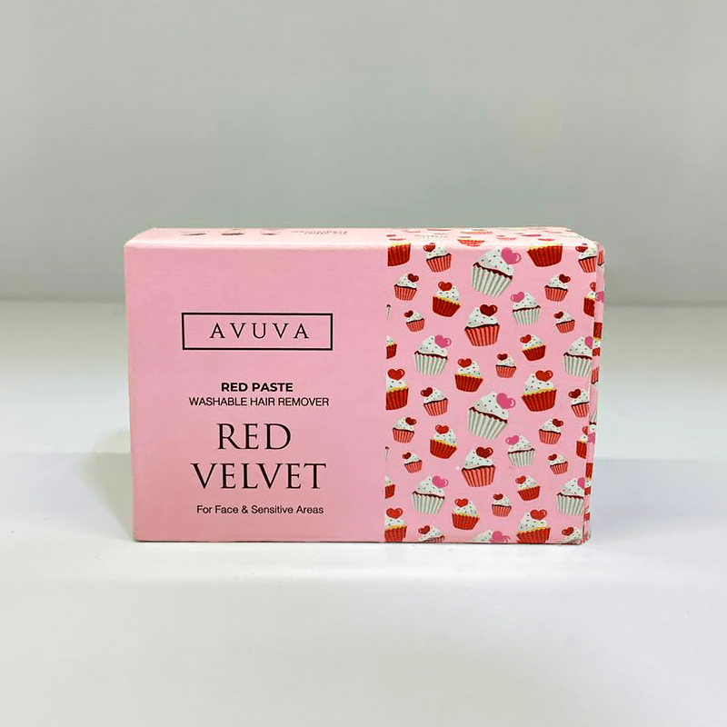 AVUVA WHITE PASTE HAIR REM.RED VELVET 100GM
