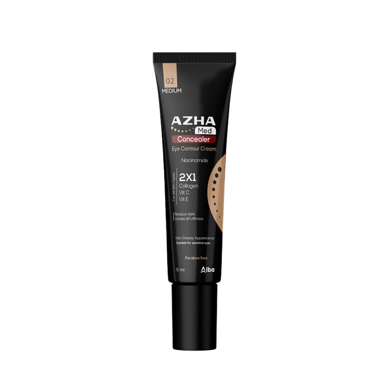 AZHA CONCEALER (MED 02) 15ML