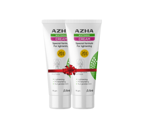 AZHA WHITENING CREAM 75GM (1+1)OFF