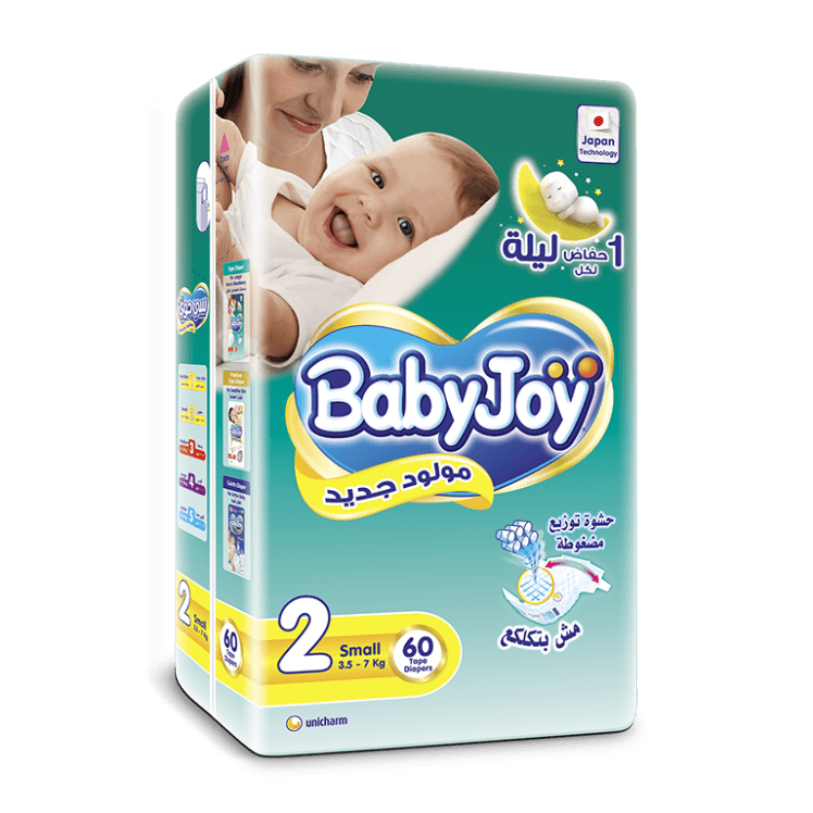BABY JOY NO (2) 60PCS