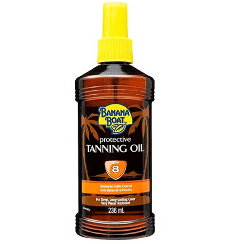 BANANA BOAT TANNING OIL 8SPF 236ML