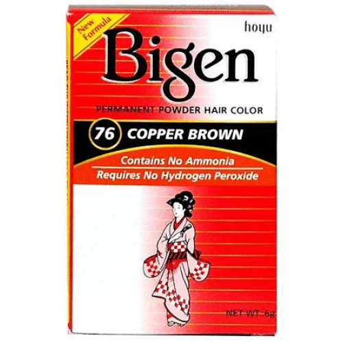 BIGEN HR COLOR POWDER COPPER BROWN /76