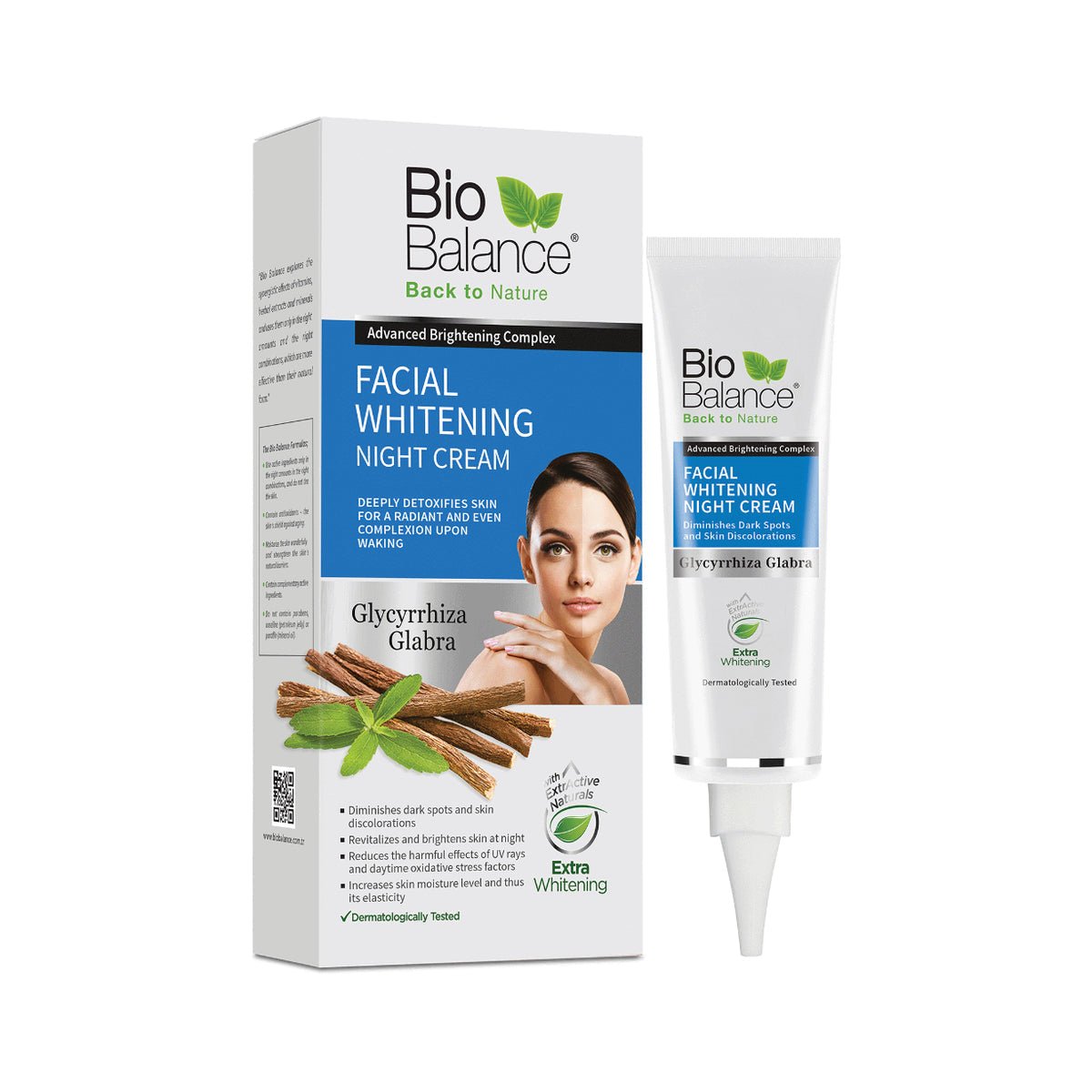 BIO BALANCE FACIAL WHITENING NIGHT CREAM 55ML