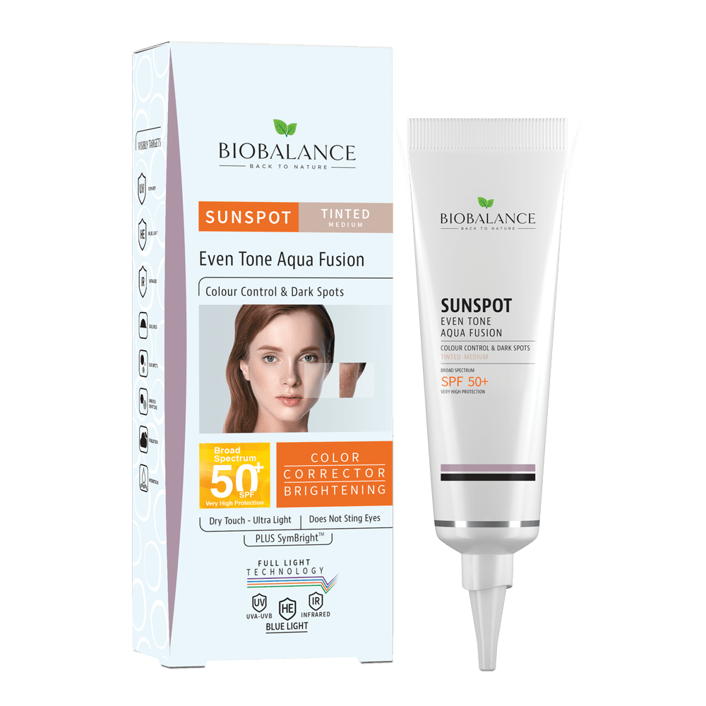 BIO BALANCE SUNSPOT SPF50 TINTED MEDIUM 40ML 1+1OFF