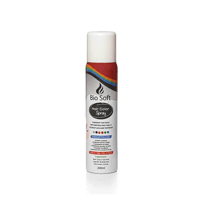 BIO SOFT HAIR COLOR SPRAY BLACK