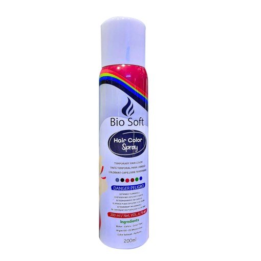 BIO SOFT HAIR COLOR SPRAY PURPLE