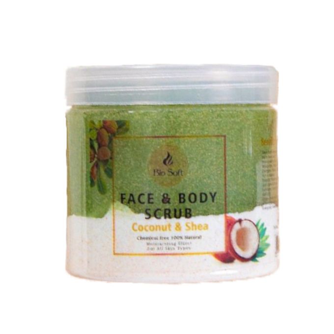 BIO SOFT SCRUB COCONUT&SHEA 500ML