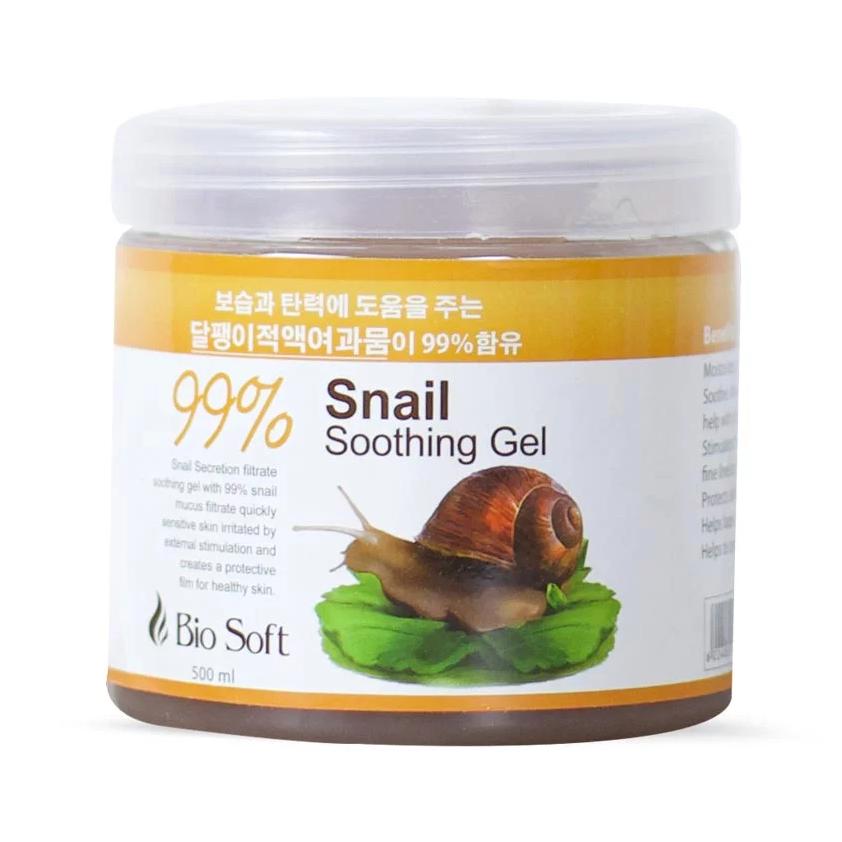 BIO SOFT SCRUB SNAIL SOOTHING GEL 500ML