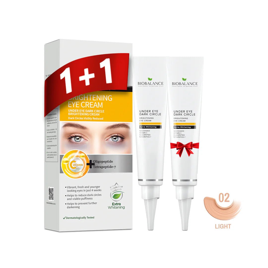 BIOBALANCE BRIGHTENING EYE CREAM (LIGHT02) 15ML (1+1)