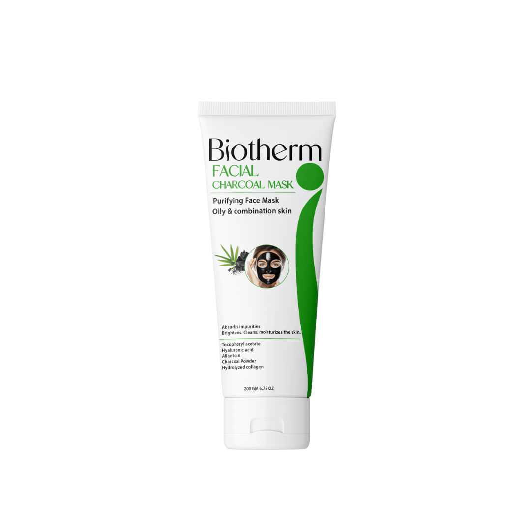BIOTHERM FACIAL CHARCOAL MASK 200ML