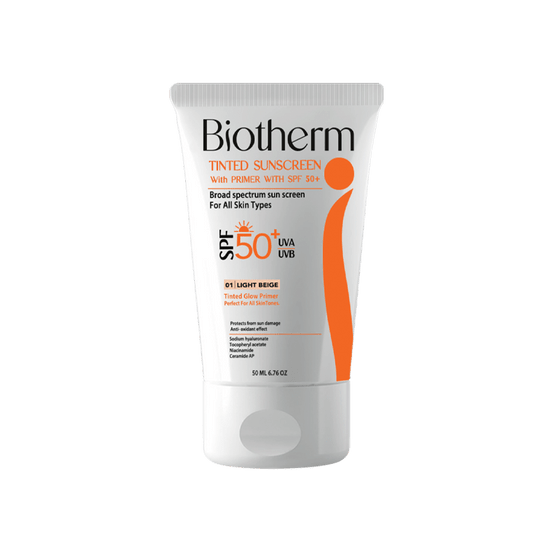 BIOTHERM TINTED SUNSCREEN WITH PRIMER 50GM