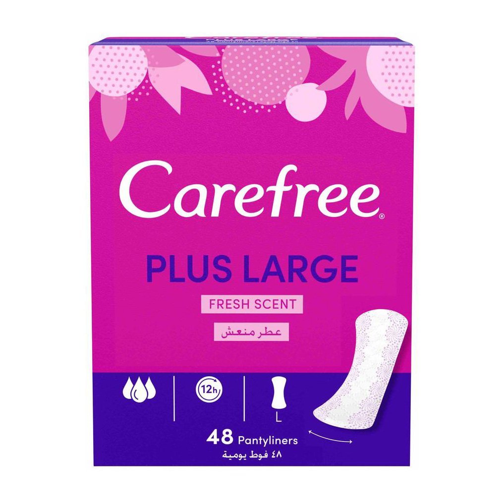 CARE FREE PLUS LAREGE FRESH SCENT 20 PCS L