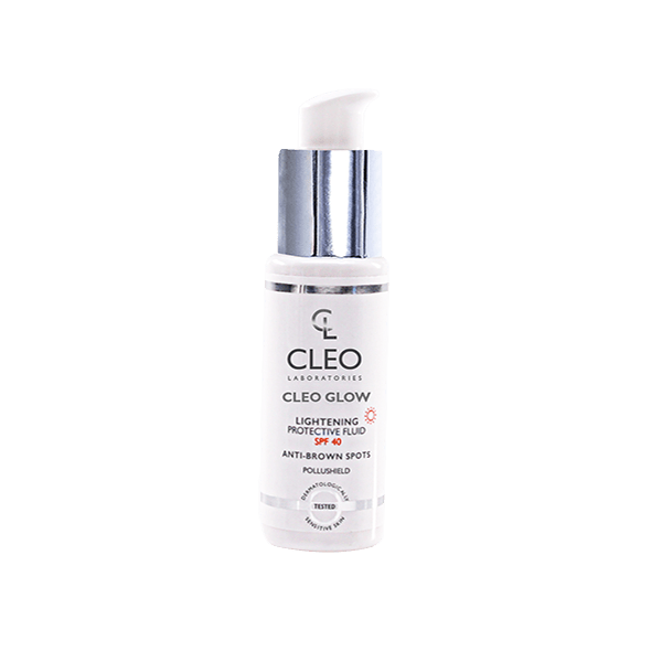CLEO GLOW LIGHTENING FLUID SPF40 . 50ML