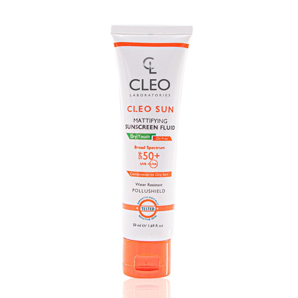 سائل الحماية من أشعة الشمس CLEO SPF50 المرطب 50 مل