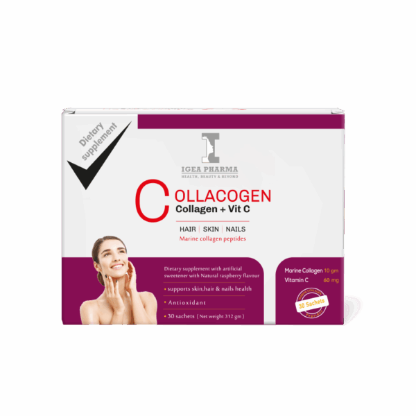 COLLACOGEN VIT C RASPBERRY FLAVOUR 30 SACHET