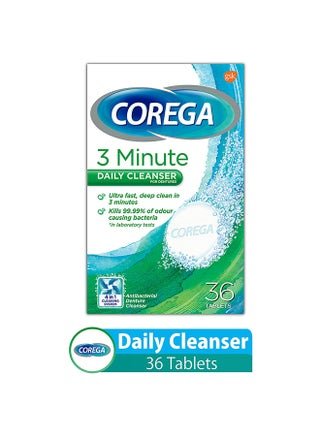 COREGA DAILY CLEANSER 36TABLETS