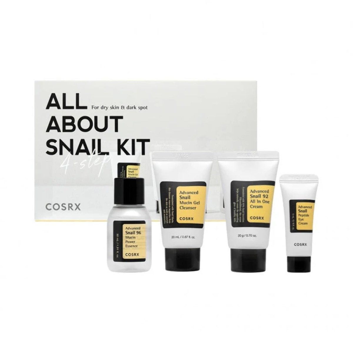 COSRX ALL ABOUT SNAIL KIT 4STEP