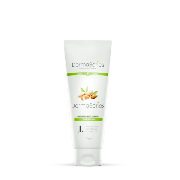 DERMA SERIES EXFOLIATING NIGHT CREAM GEL 30GM