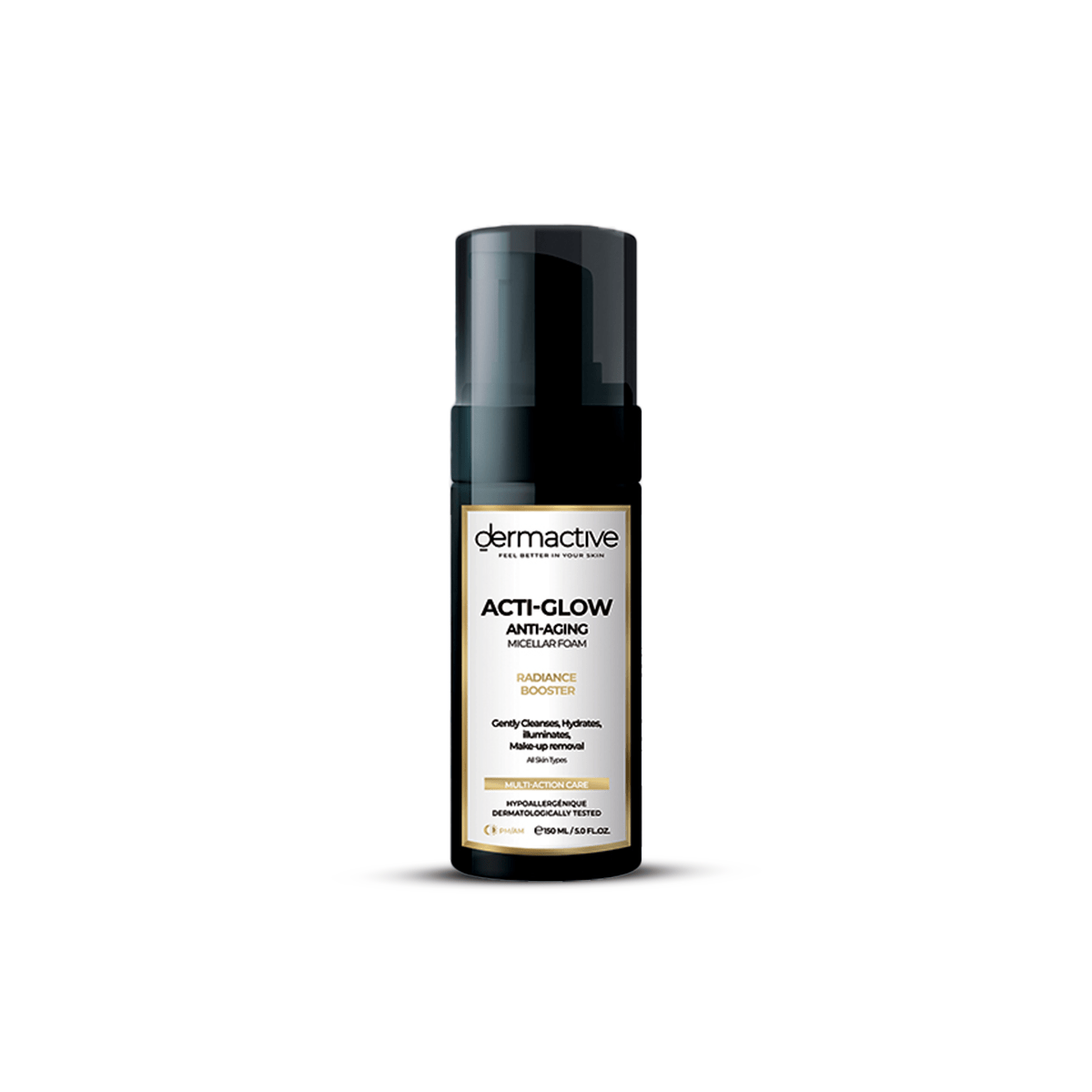DERMACTIVE GLOW MICELLAR FOAM 150ML