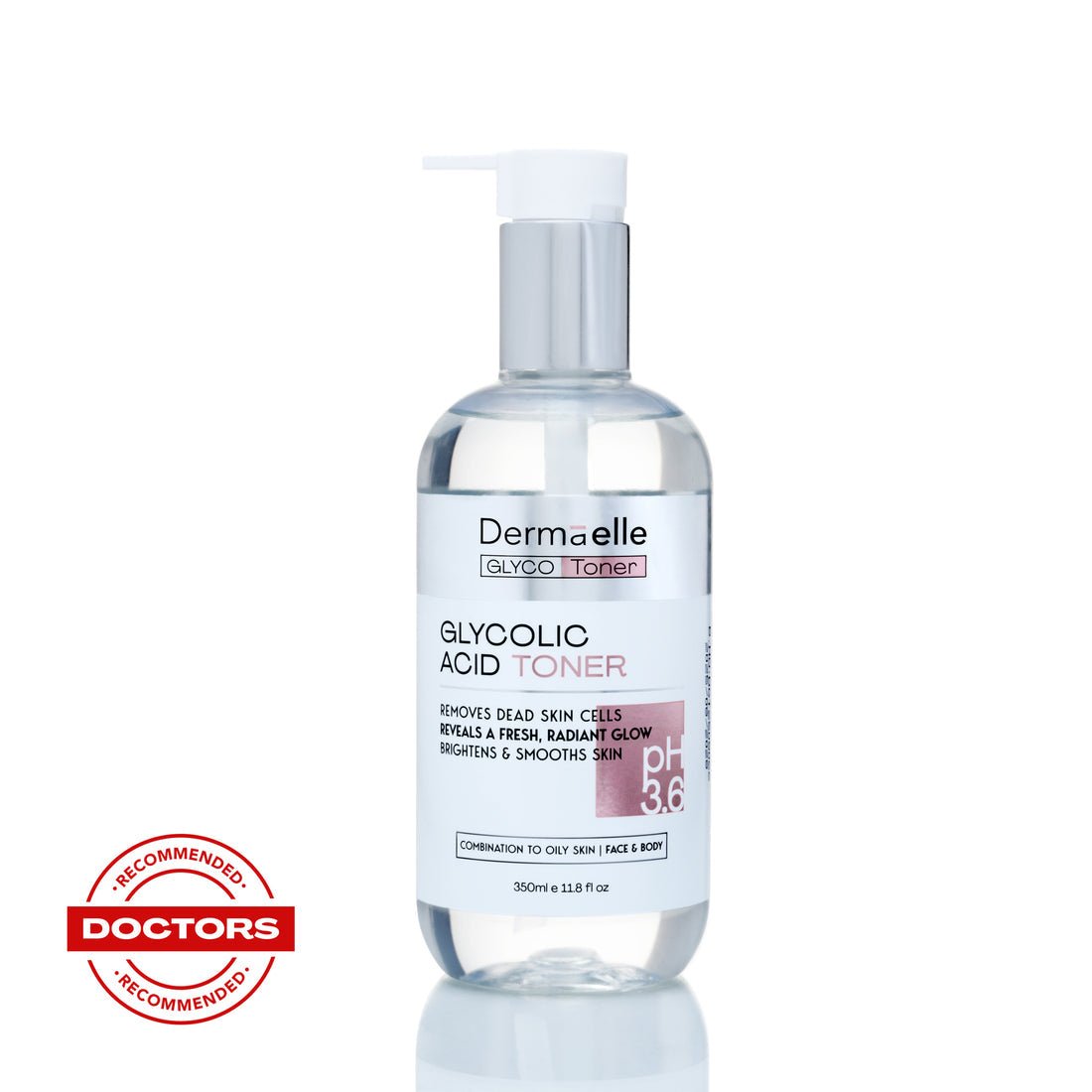 DERMAELLE GLYCOLIC ACID TONER 350ML