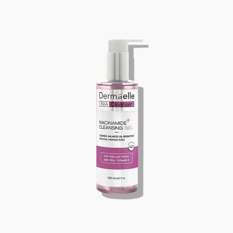 DERMAELLE NIACINAMIDE CLEANSING GEL 200ML