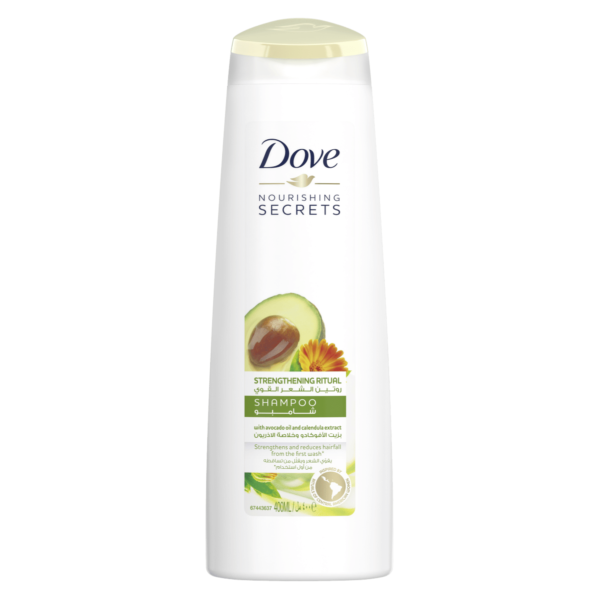 DOVE STRENG RITUAL SHAMPOO 400ML