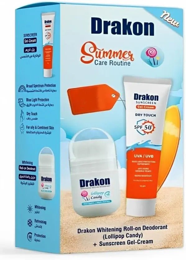 DRAKON (SUNSCREEN GEL+ROLL CANDY)OFFER
