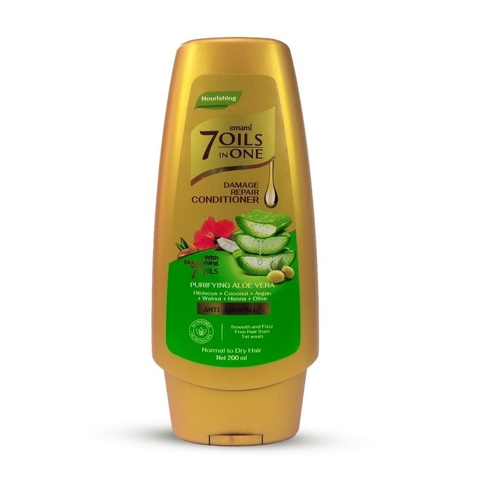 EMAMI 7OILS IN ONE DAMAGE REPAIR COND ALOE VERA 200ML