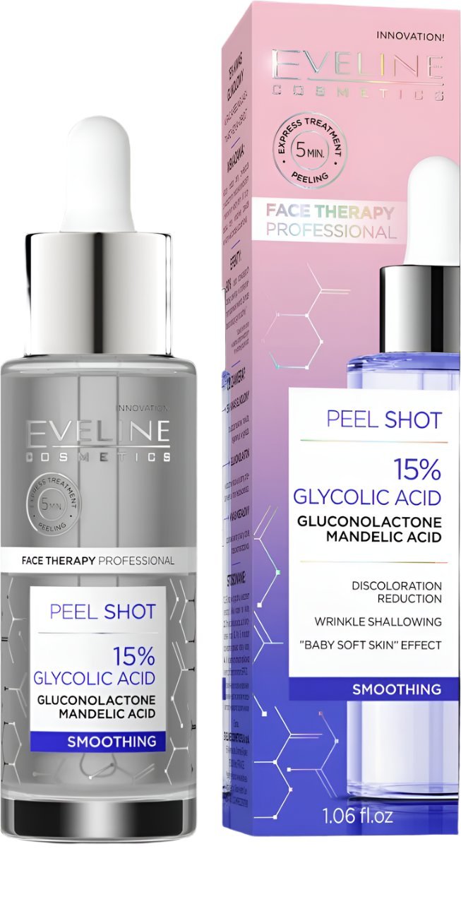 EVELINE PEEL SHOT 15% حمض الجليكوليك 30 مل
