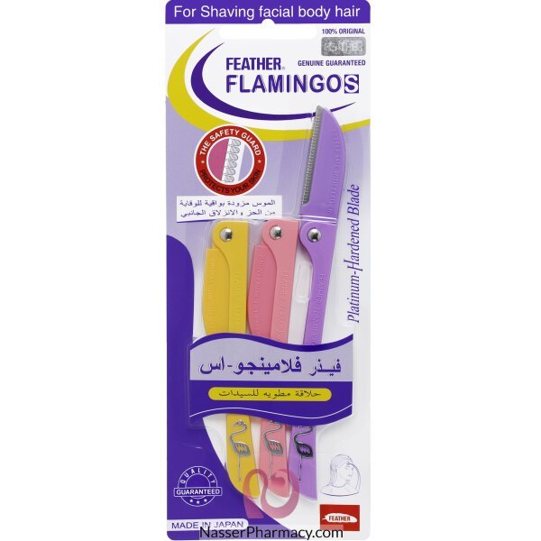FLAMINGOS FOR SHAVINGFACIAL BODY HAIR