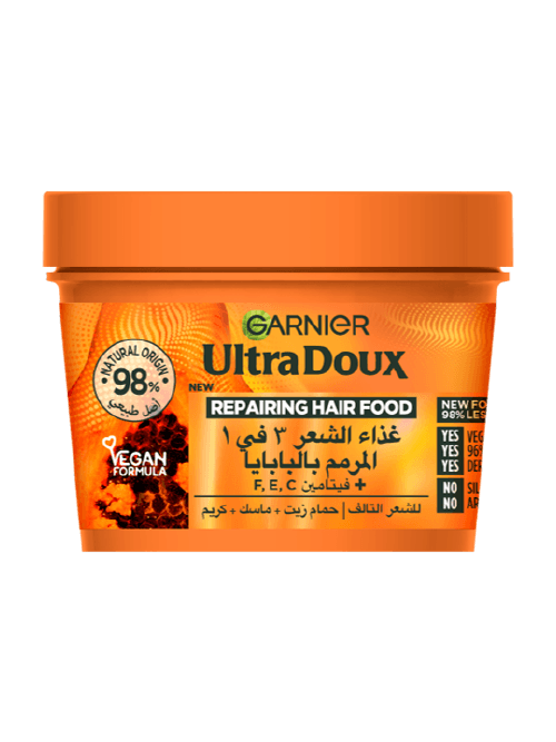 GARNIER PAPAYA HAIR MASK 390ML
