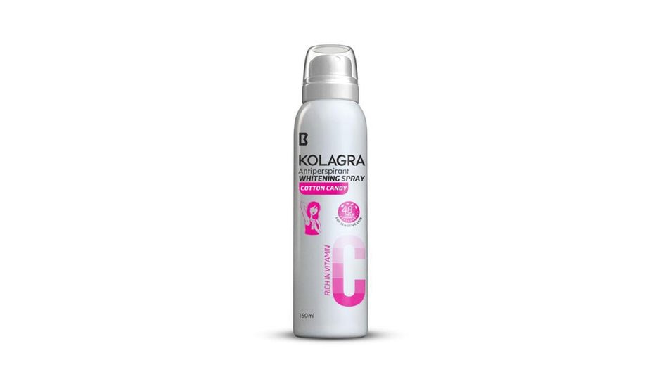 KOLAGRA ANTIPERSPIRANT WHTI COCONUT SPRAY 150ML