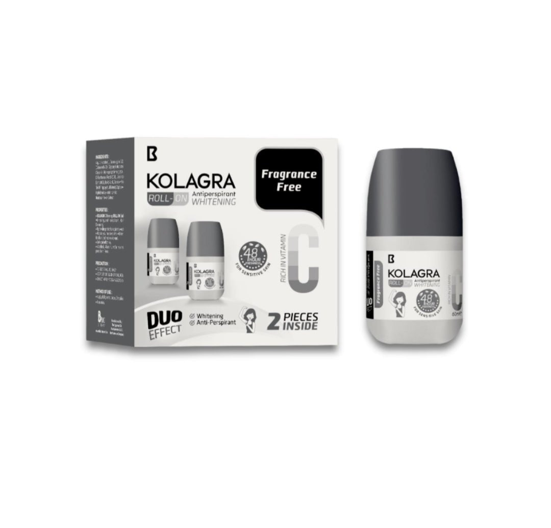 KOLAGRA ROLL FRAGRANCE FREE 60ML 1+1