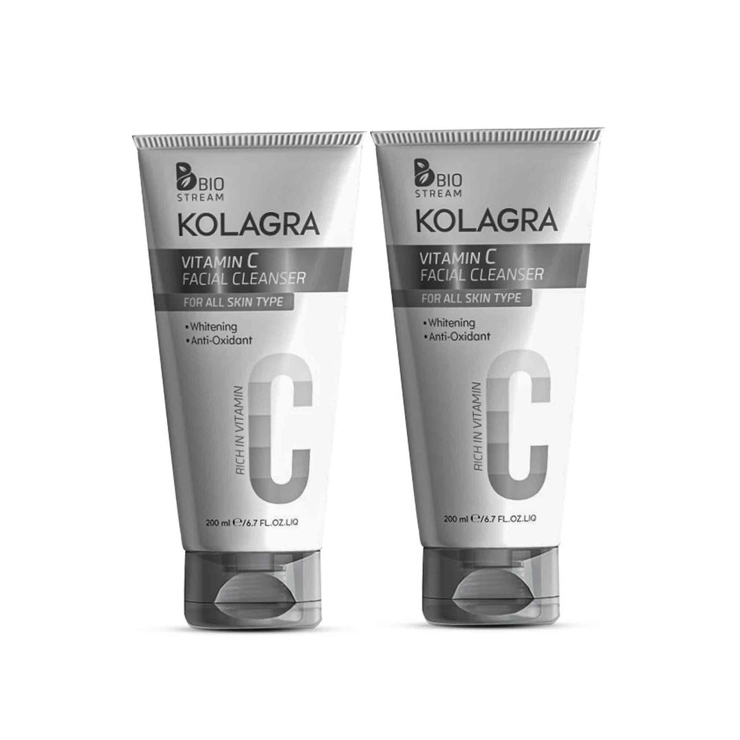 KOLAGRA VIT C FACIAL CLEANSER OFFER 1+1