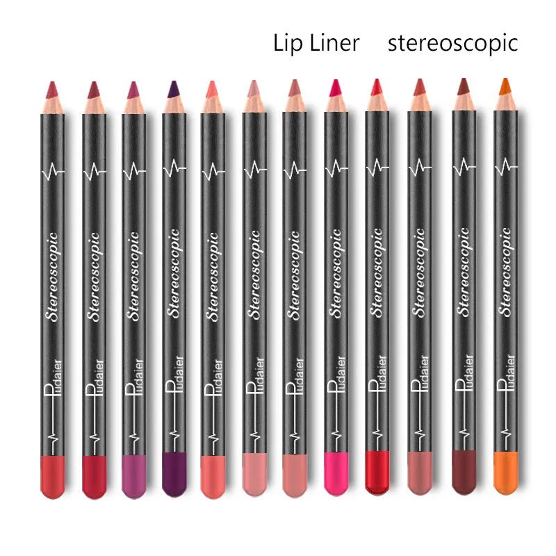 KOREAN LIP LINER SET 12 PIC