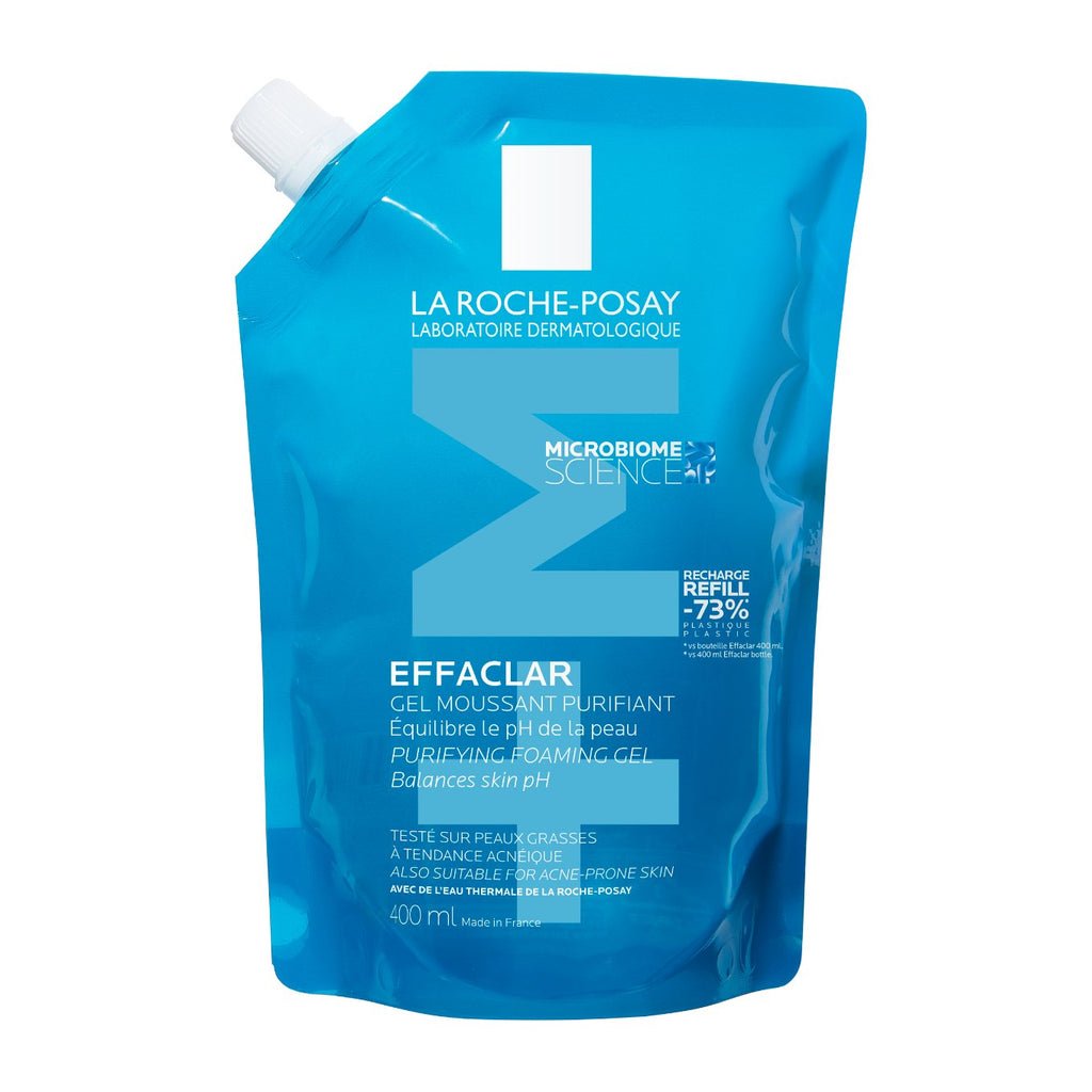 LA ROCHE EFFACLAR FOAMING GEL 400 ML REFILL