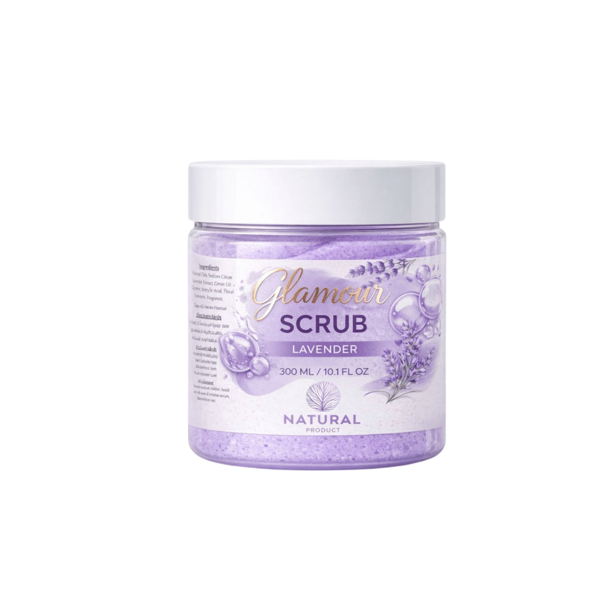 LAYLOR GLAMOUR SCRUB LAVANDER 300ML